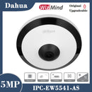 Dahua IPC-EW5541-AS 5MP Built-in MIC WizMind IR 10m Fisheye IP Security Camera
