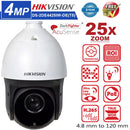 Hikvision Original 25X Zoom PTZ 4MP IP Camera PoE Speed Dome DS-2DE4425IW-DE T5
