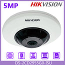 Hkvision Original DS-2CD2955G0-ISU 5MP Fixed Fisheye Network Security IP Camera